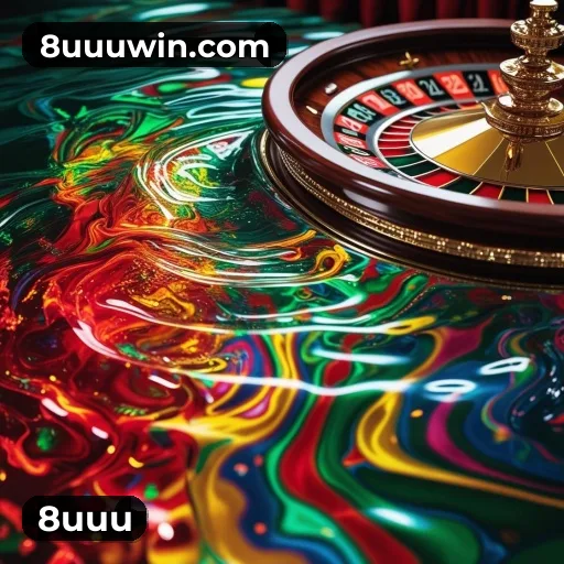 8uuu App home screen with mobile slots and casino categories